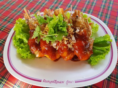 กุ้งทอดกระเทียม