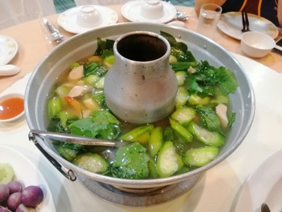 แกงเลียงกุ้งสด