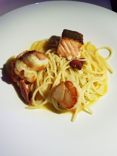Seafood Spaghetti Olio