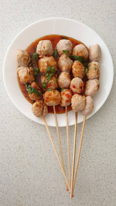 ลูกชิ้นหมู 100 ลูก