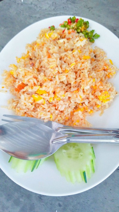 ข้าวผัดมันกุ้ง