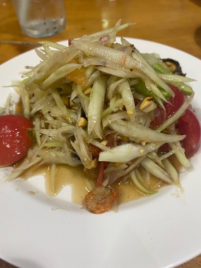 ส้มตำไทยปู
