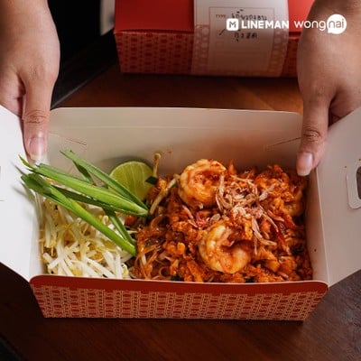 ผัดไทยคุณชู - กุ้ง