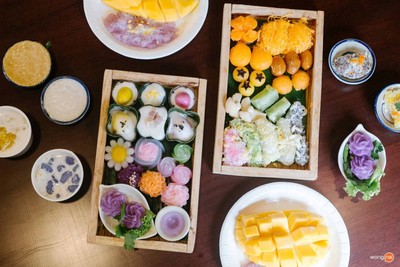 ขนมไทย บ้านดารา ปตท.เมืองราช ราชบุรี