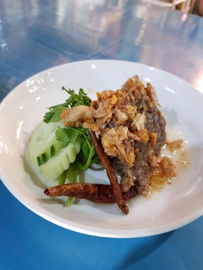 เมนูของร้าน น้ำเงี้ยวป้านวล อาหารญวนพังงา -