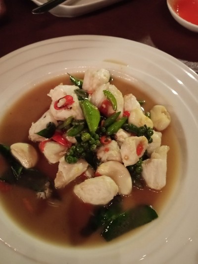 เนื้อปูผัดพริกขี้หนู