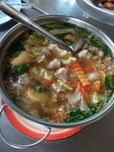 แกงจืดเต้าหู้หมูสับ