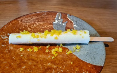 Pickled Lime And Yuzu Kulfi