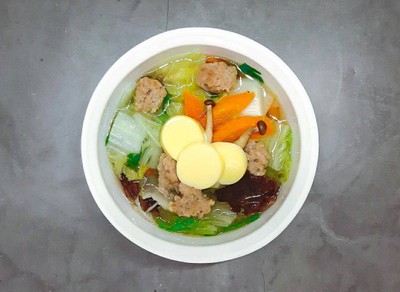 ต้มจืดหมูสับผักกาดขาว