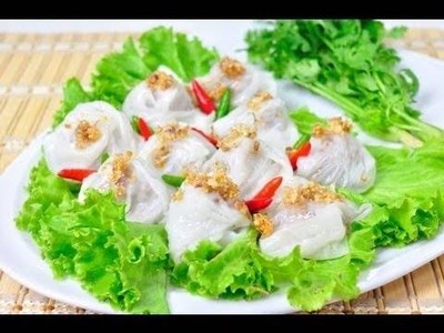 ข้าวเกรียบปากหม้อ ใส้ไชโป้หวาน