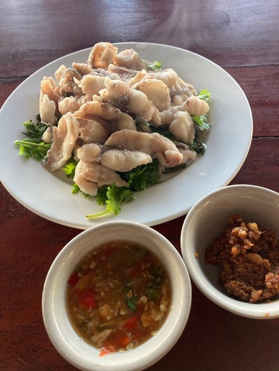 ปลาคังลวกจิ้ม