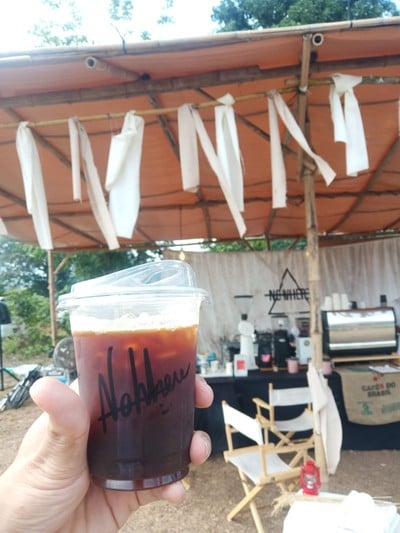 เมนูของร้าน nowhere coffee camp