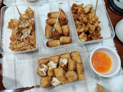 ปอเปี๊ยะทอด (ชุดเล็ก5ชิ้น)