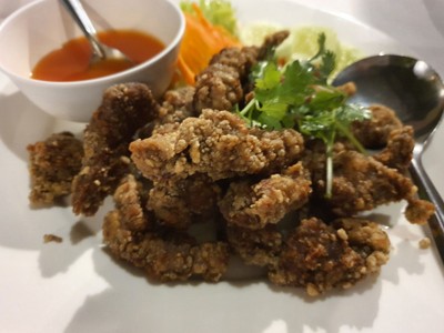 หมูทอดมะแขว่น