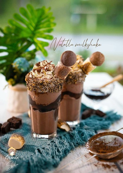 นูเทลล่ามิลค์เชค