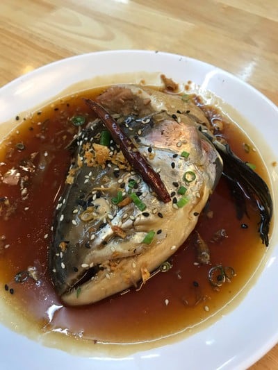 เมนูของร้าน Sakana Sashimi