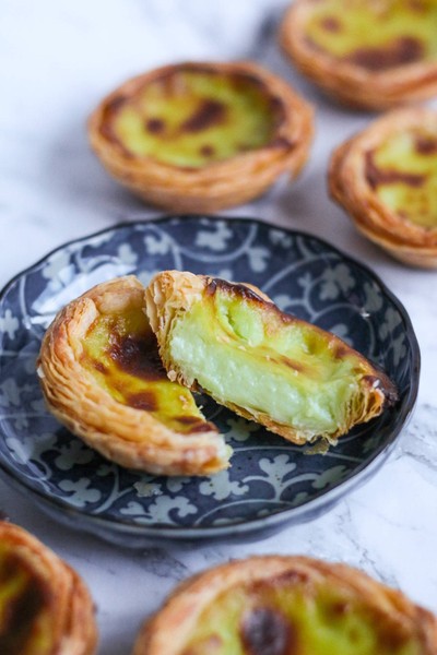 Pandan Egg Tart