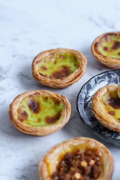 Pandan Egg Tart