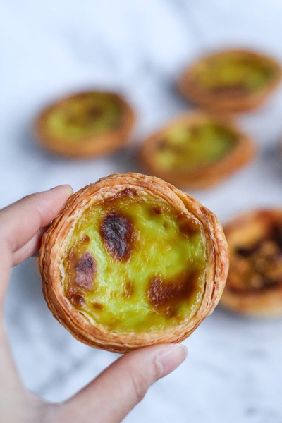 Pandan Egg Tart