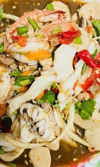 ส้มตำทะเล