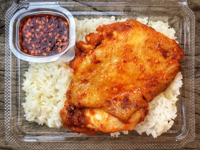 ข้าวไก่ย่างสไปซ์ซี่