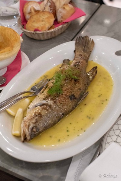 BAKED SEABASS
