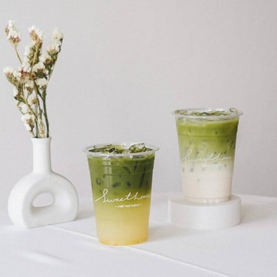 Matcha yuzu & Matcha latte