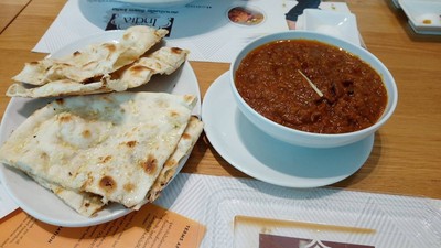 Mutton Masala + Garlic Naan