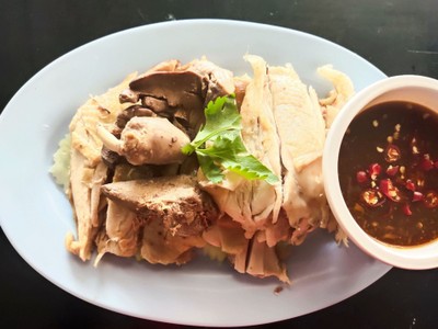 ไก่ต้มสับ