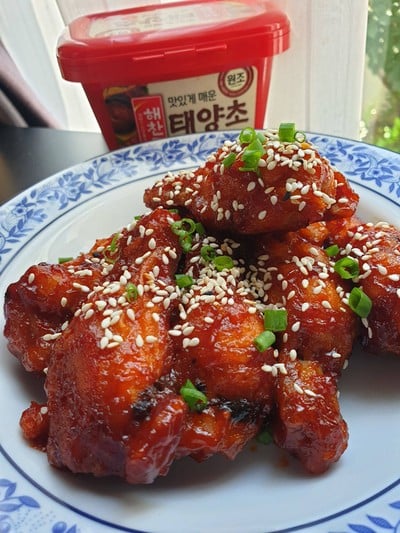 ไก่ทอดเกาหลี 양념치킨