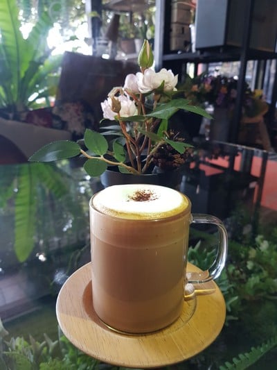 คาปูชิโน่ร้อน