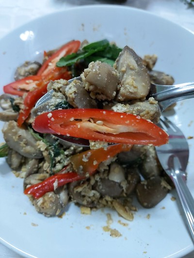 วิธีทำ กระเพราะเห็ดฟาง #มังสวิรัติทุกวันพุธ วิธีทำ กระเพราะเห็ดฟาง #มังสวิรัติทุกวันพุธ