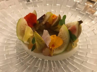 Fig salad- Creme Fraiche