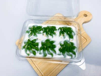 หยกสด ขนมไทยใบเตย ห้วยขวาง