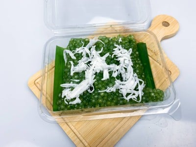 หยกสด ขนมไทยใบเตย ห้วยขวาง