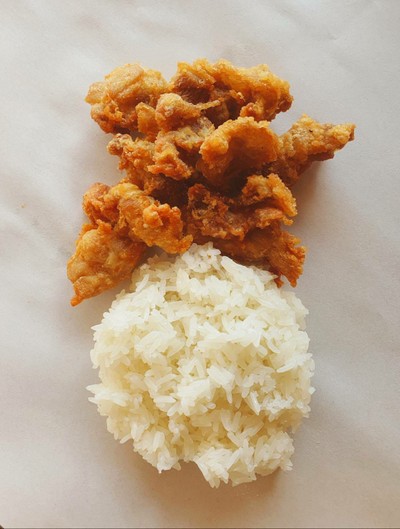 เหนียวไก่ทอด