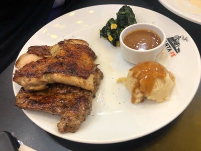 สเต็กคอหมู สเต็กไก่