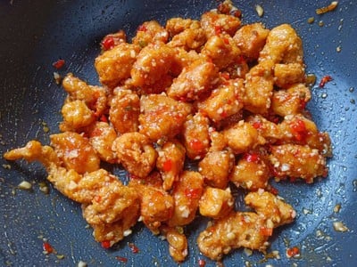 วิธีทำ ไก่ทอดซอสสามรส วิธีทำ ไก่ทอดซอสสามรส