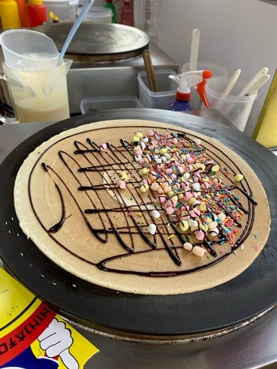 มาชเมลโล่ว เรนโบว์ ช้อกโกแลต. ลูกชอบมาก