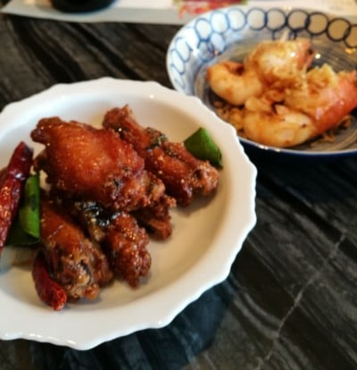 ปีกไก่ทอดแจ่ว