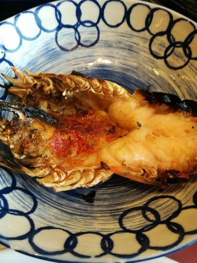 กุ้งเผา