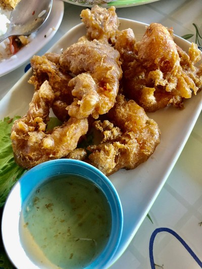 กุ้งชุบแป้งทอด