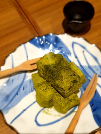 Warabi Mochi Matcha Ice-Cream