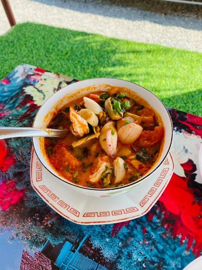 ต้มยำรวมมิตรทะเลน้ำข้น