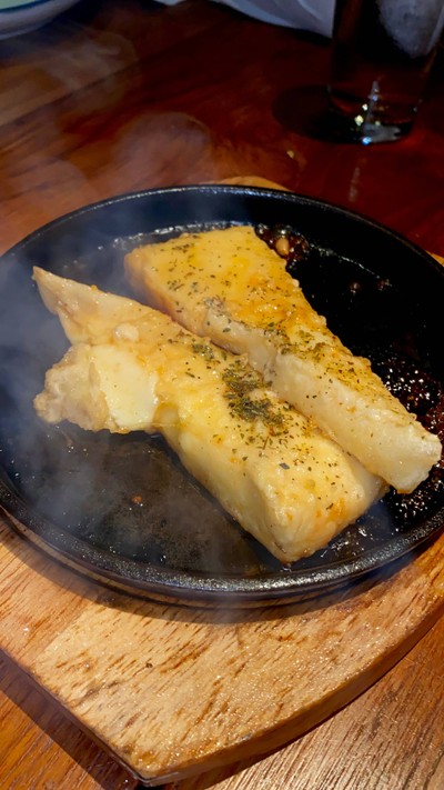 Flaming Cheese Saganaki