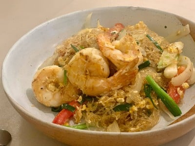 วุ้นเส้นผัดกุ้ง