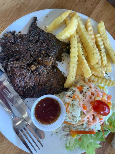 สเต็กเนื้อ