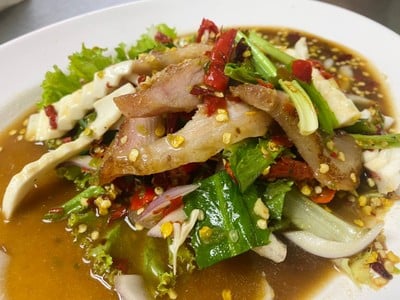 เมนูของร้าน สมยง ตำซั่ว พระราม9
