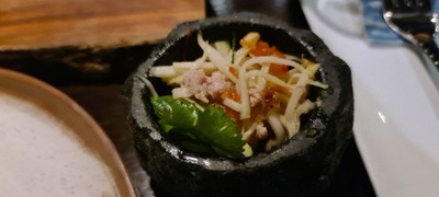 ยำกุ้ง มะม่วงเปรี้ยว