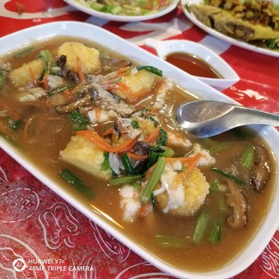 เถ้าหู้ราดหน้าปู